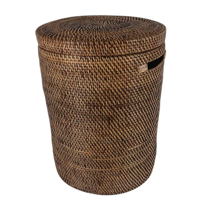 Rattan Bathroom Accessories - Oriental Brown