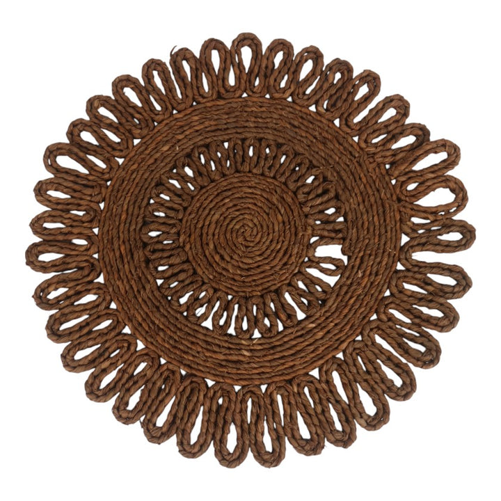 Raffia Flower Placemats - Various Colours
