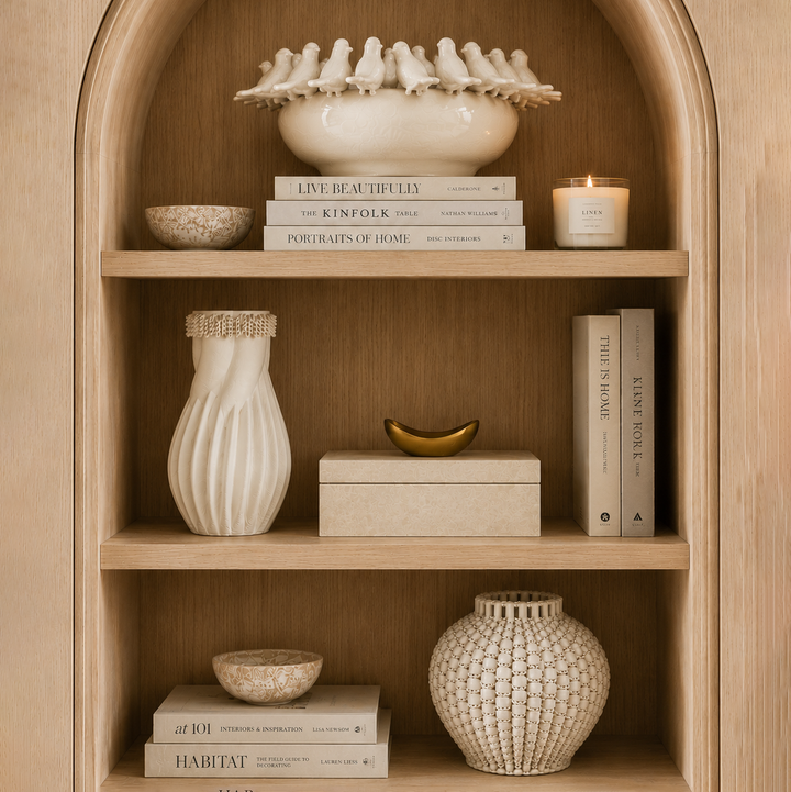 Porcelain Poke Pot Vase