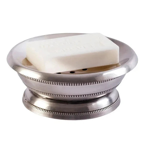 Bathroom Accessories Beaded Antique Silver