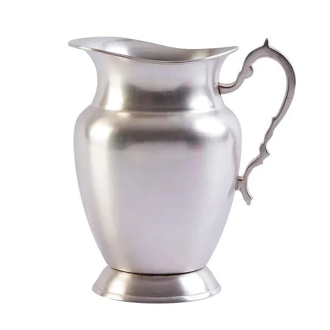 Antique Pewter Jug Plain