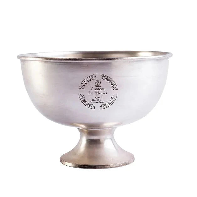 Antique Finish Pewter Chateaux Bowl