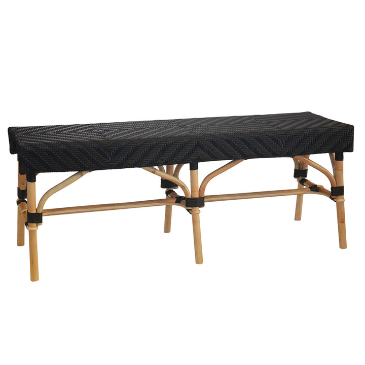 Bistro Bench Synthetic Weave
