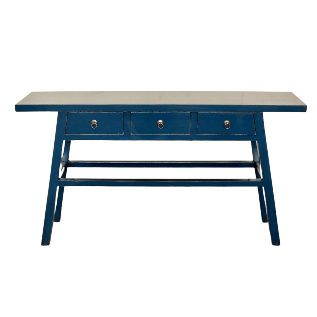 Console Table Asian Style 3 Drawers