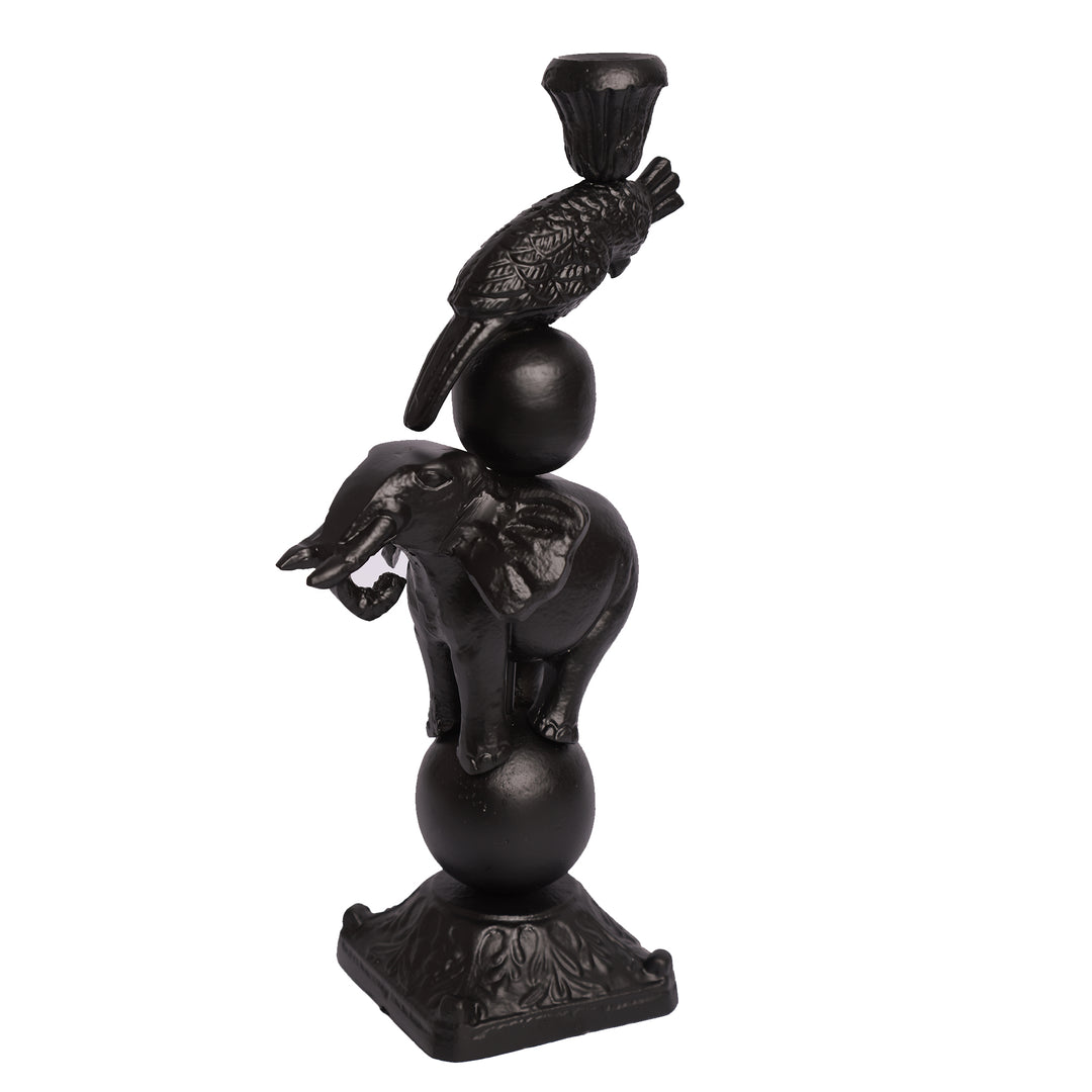 Animal Stack Candle Holder Gold