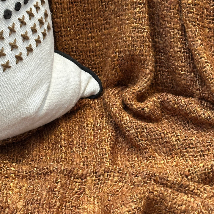 Throw - Cashew Cotton & Viscose Blend