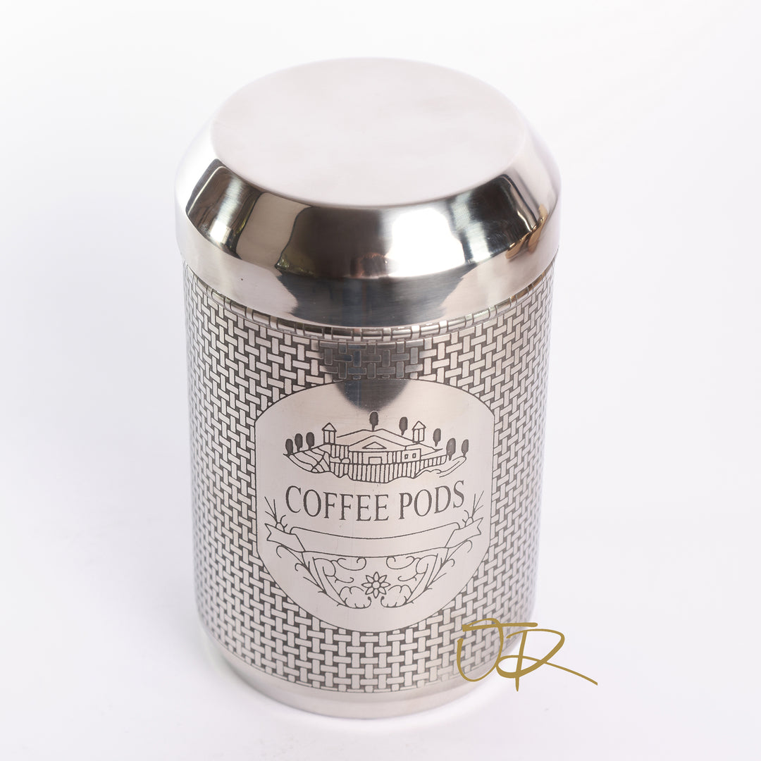 Brass Storage Canister Coffee Pod