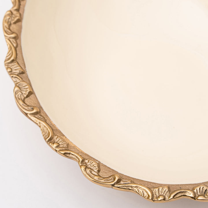 Black & Gold finish Bowl Gucci