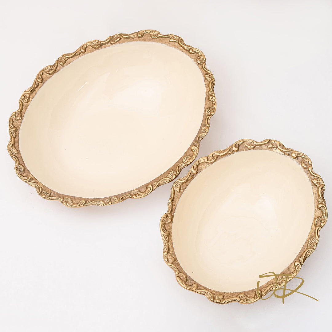 Black & Gold finish Bowl Gucci