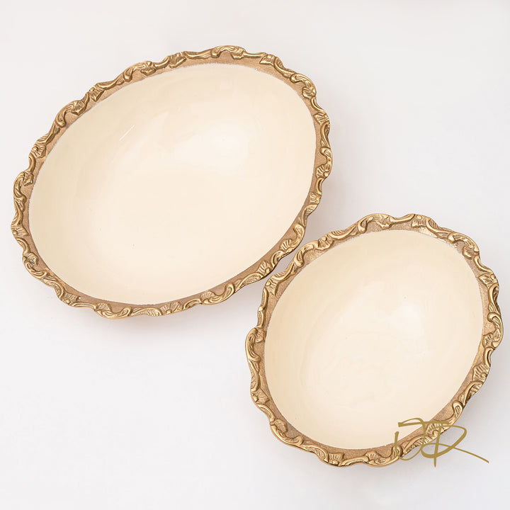 Black & Gold finish Bowl Gucci