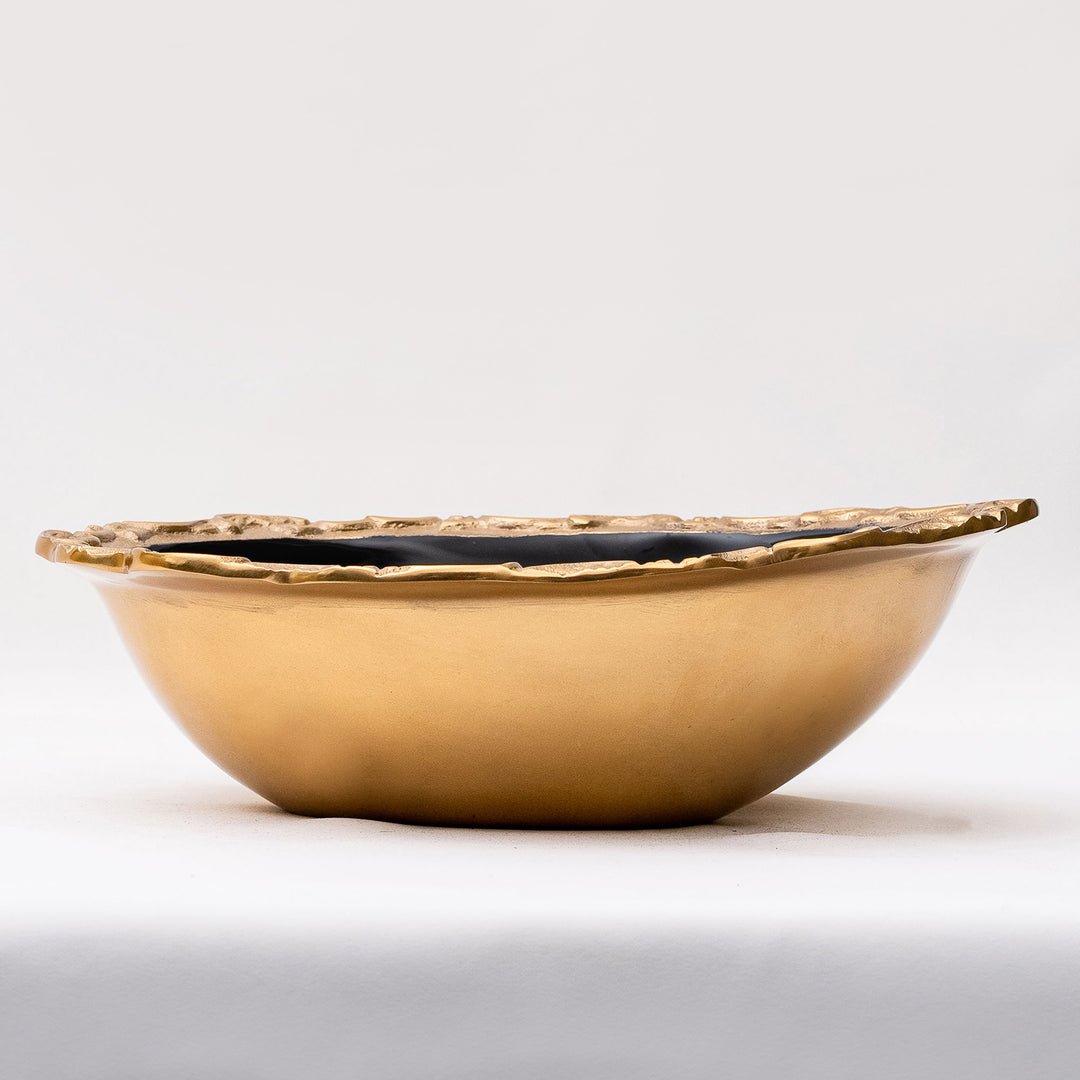 Black & Gold finish Bowl Gucci