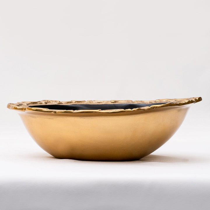 Black & Gold finish Bowl Gucci
