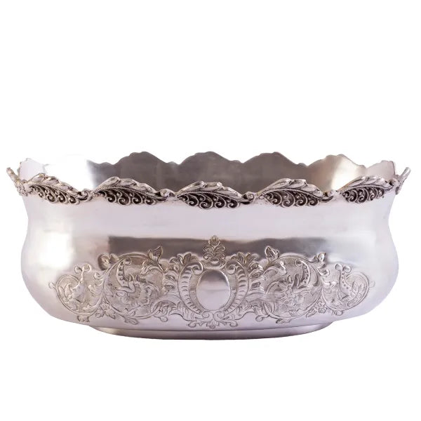 Wine Cooler/Planter Victorian Antique Brass or Pewter