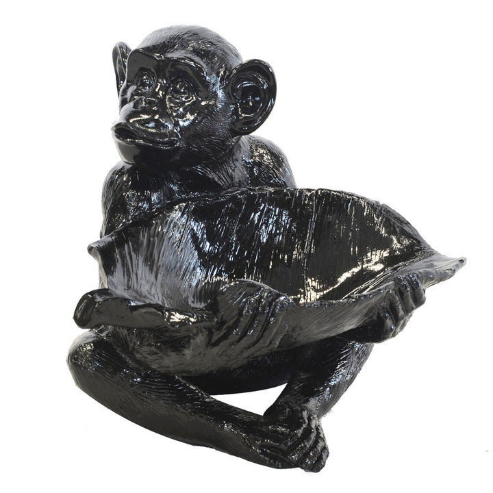 Monkey Sitting Leaf Bowl