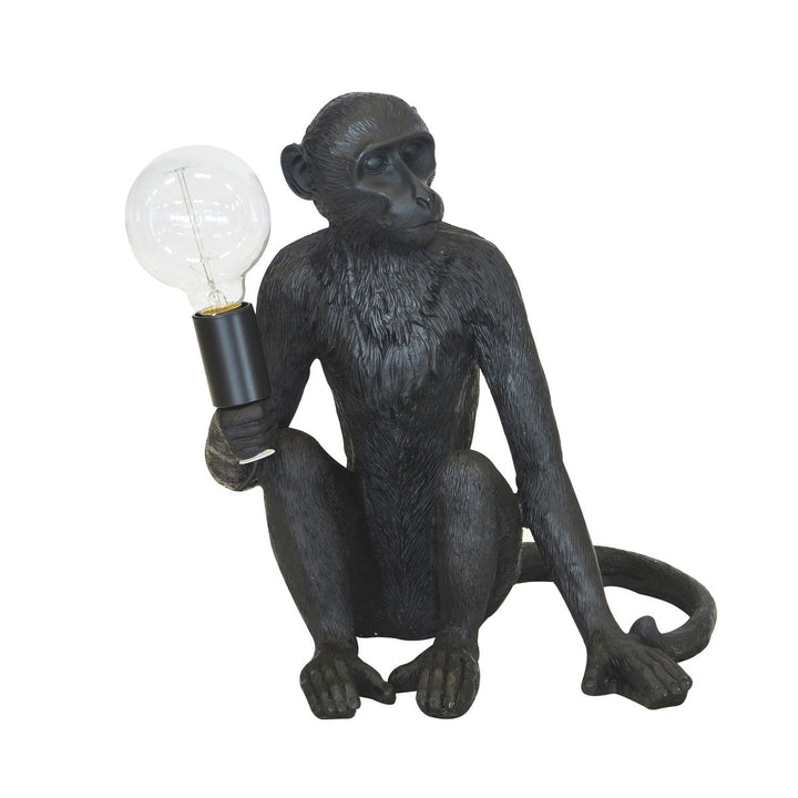 Monkey Sitting Lamp (Resin)