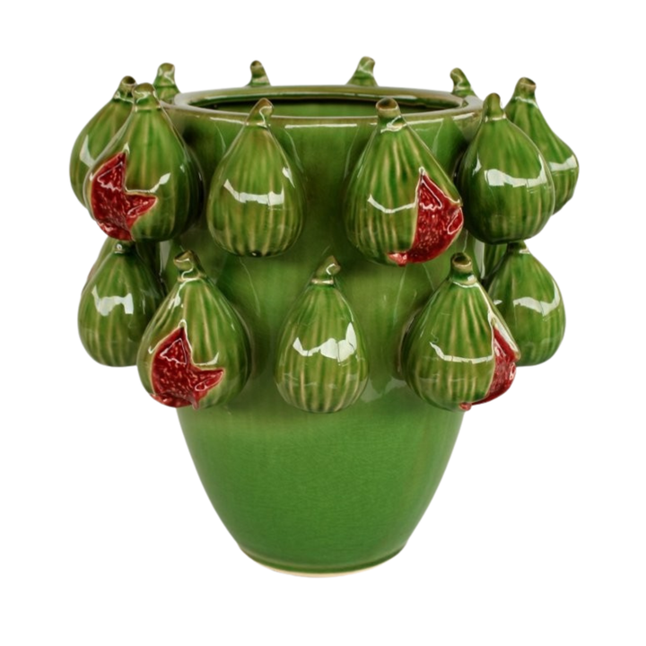 Ceramic - Green Fig Vase