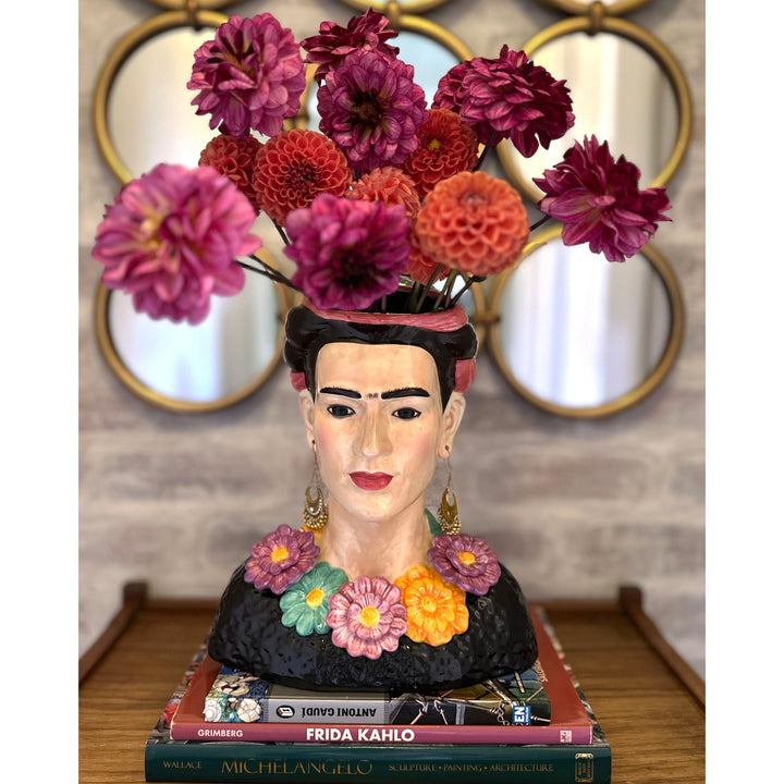 Ceramic - Frida Vase – Artistic Statement Piece