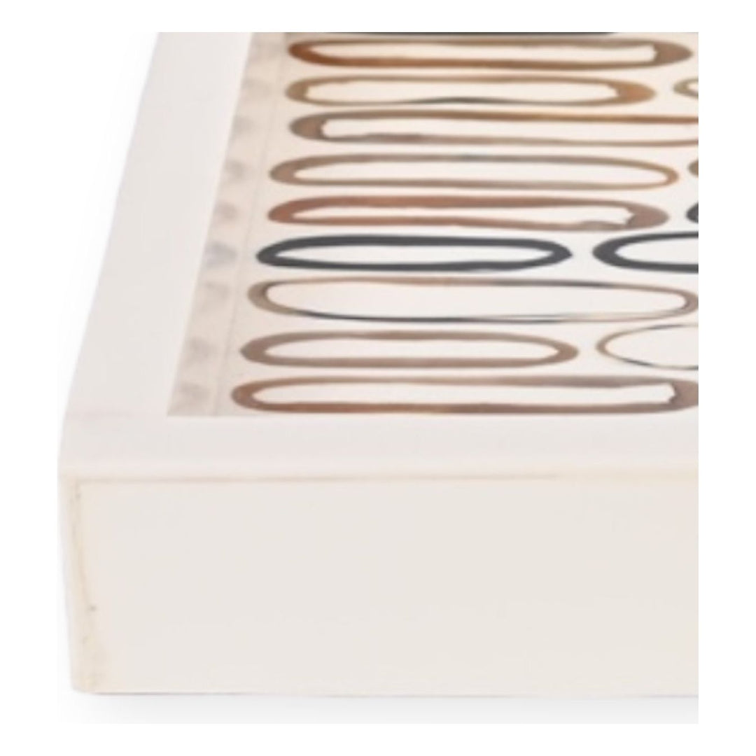 Tray Circular Horn and Resin (MED)