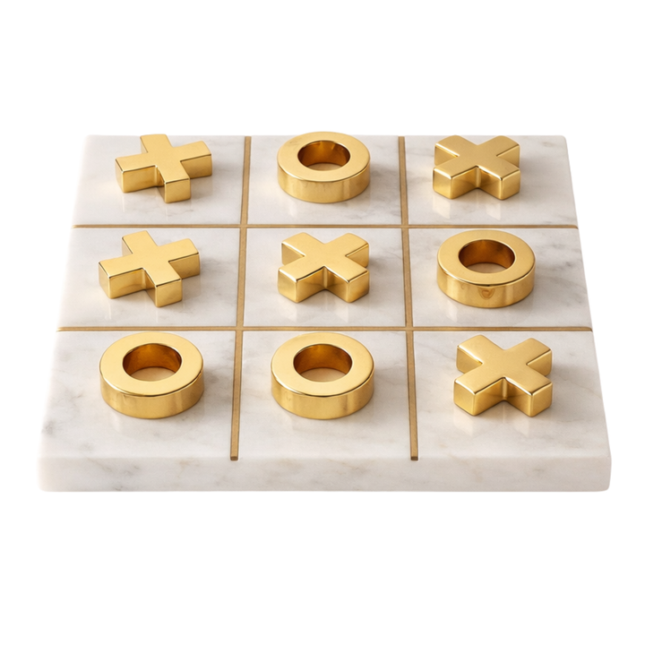 Games - Marble Noughts and Crosses - Various Colours