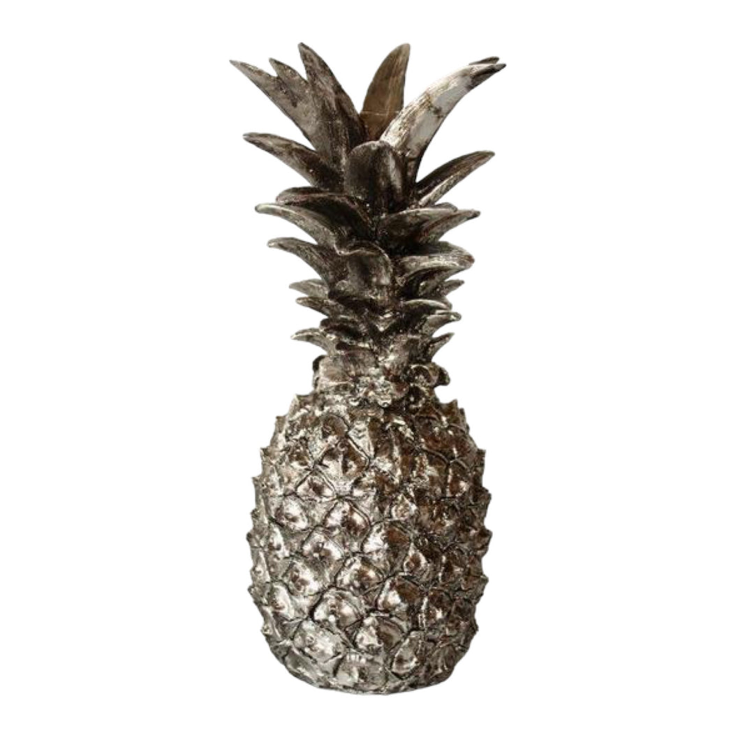 Pineapple Antique Gold or Silver Resin