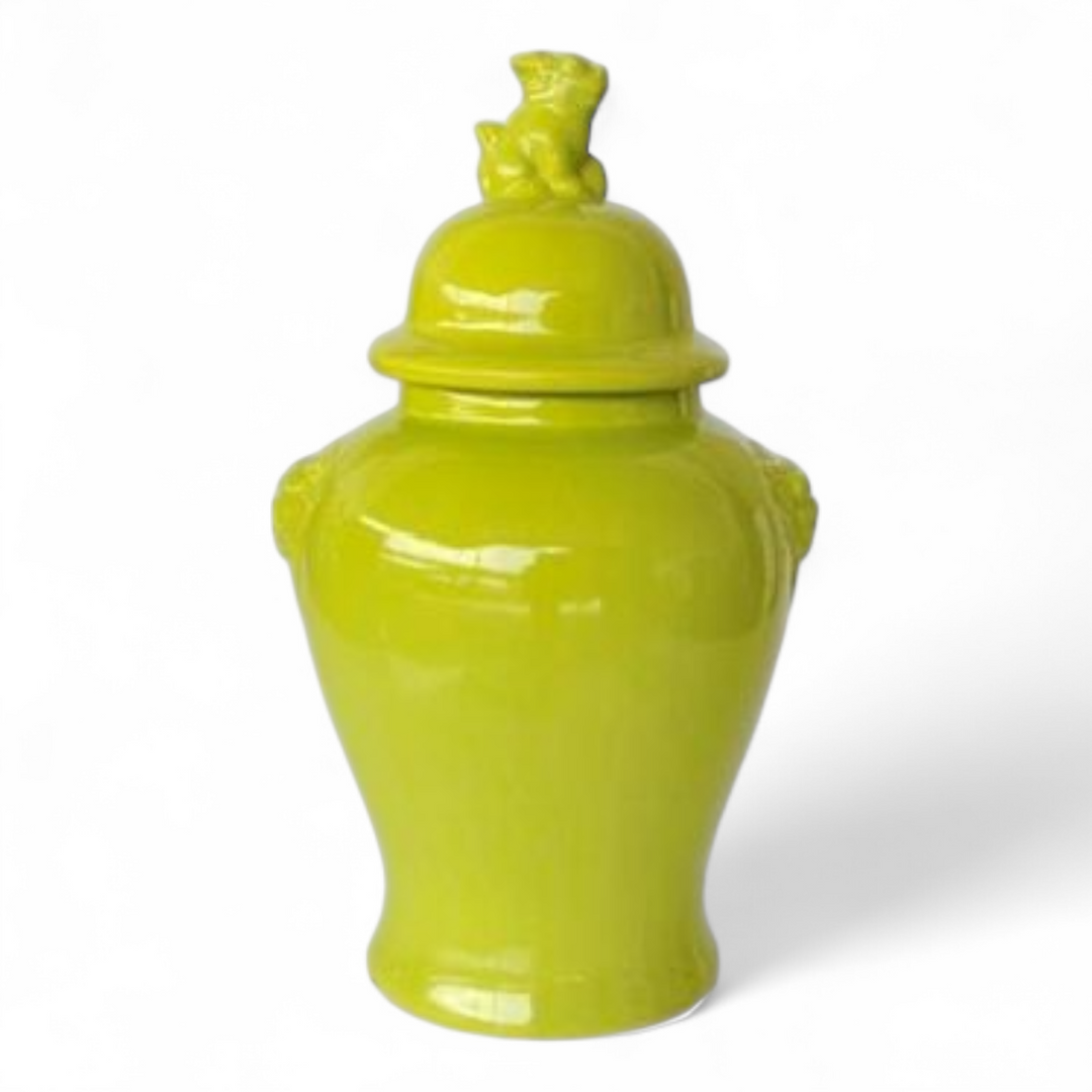 Ginger Jar With Lion 47cm (XL)