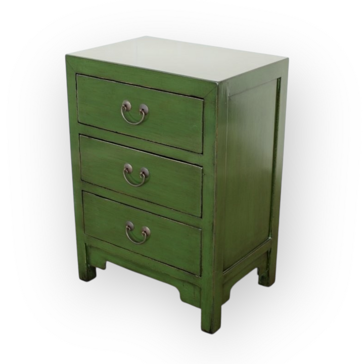 Three-Drawer Bedside Table