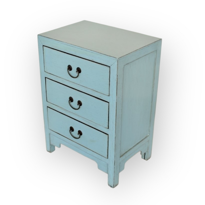 Three-Drawer Bedside Table