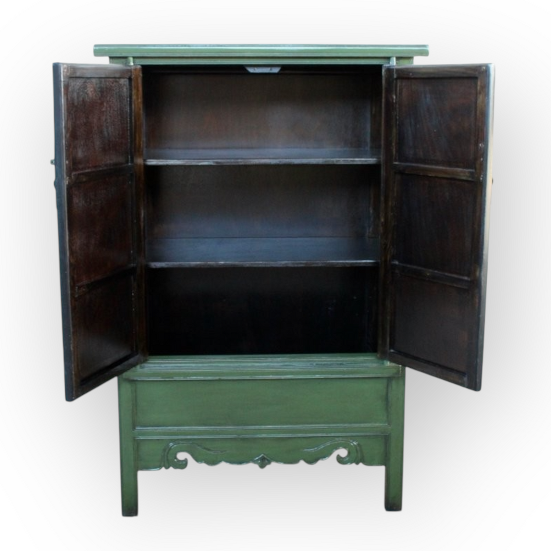 Asian-Style Two Door  Cabinet