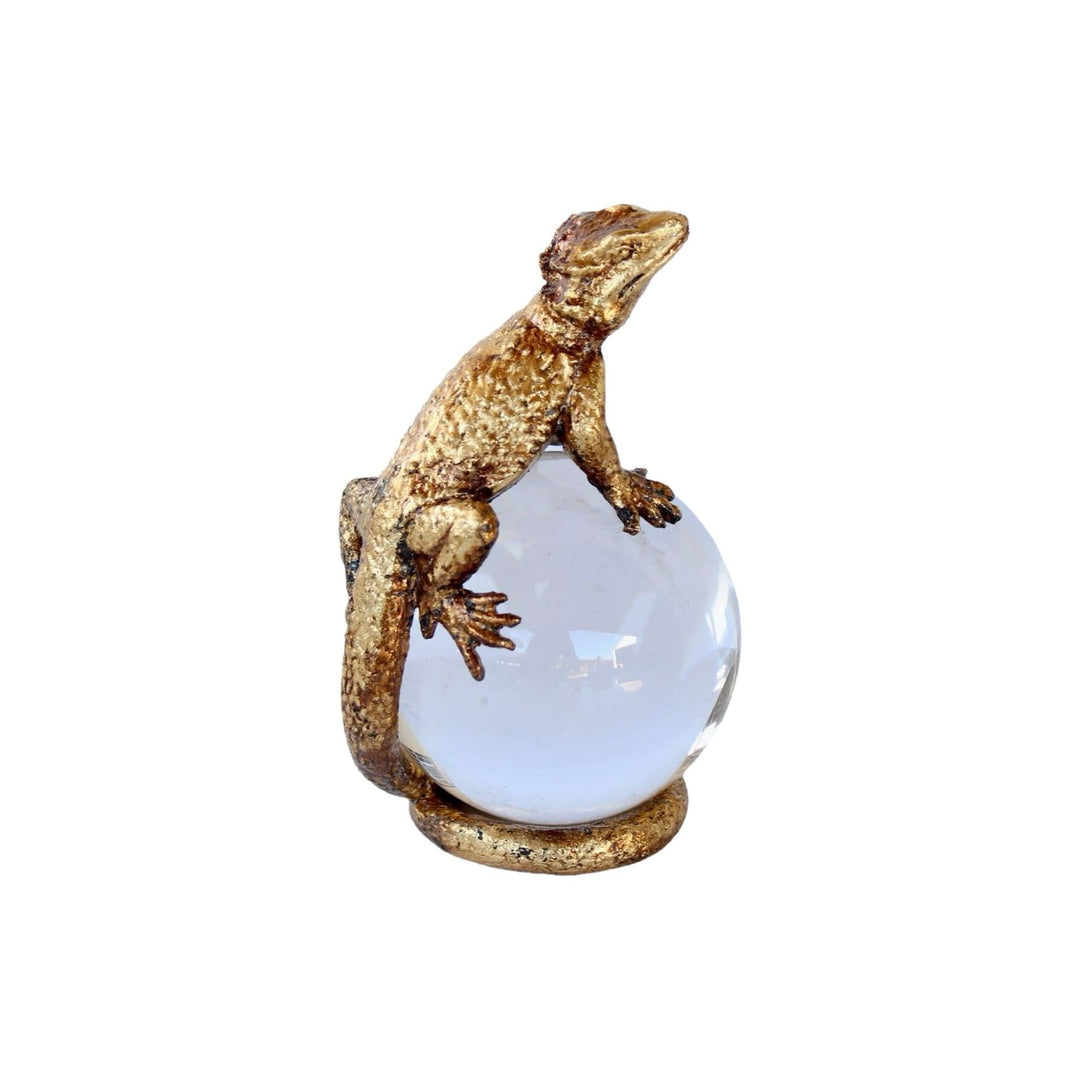Ornament Chameleon on Ball
