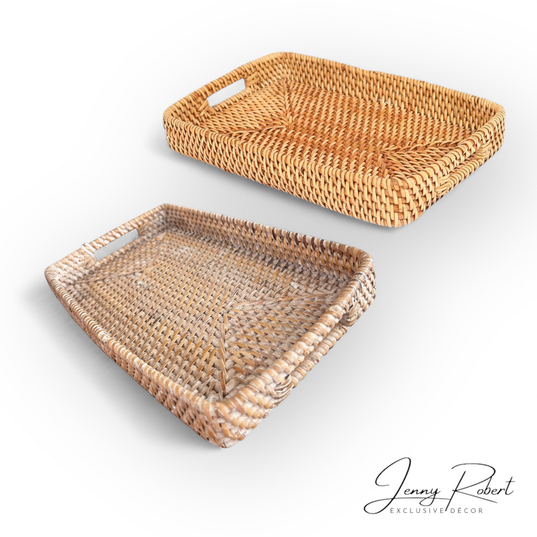 Vanity Tray Rattan (Mini)