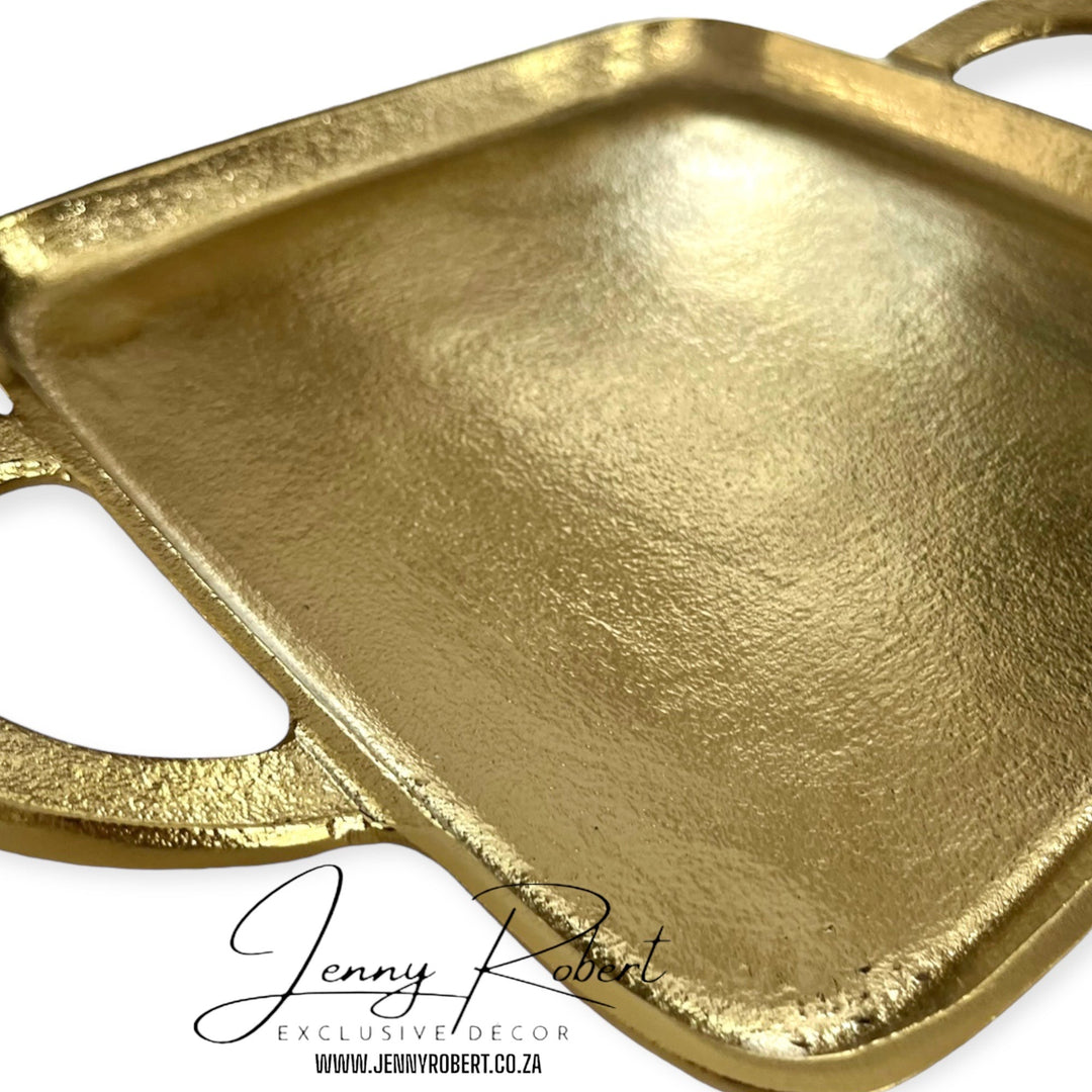 Tray Square Nickel on Legs (MED)