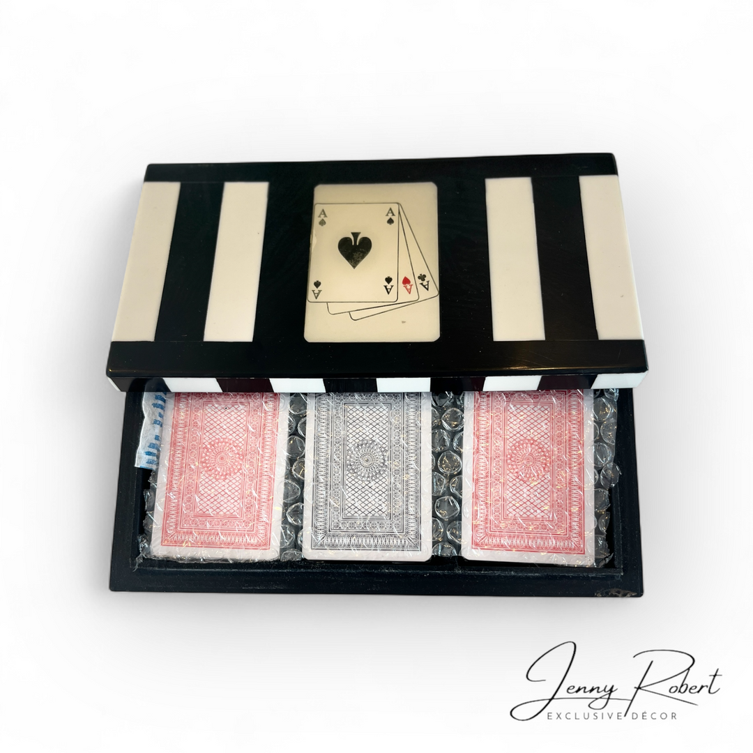Games - Triple Card Box Bone
