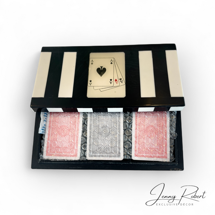 Games - Triple Card Box Bone