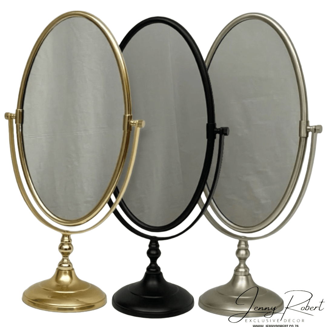 Dressing Table Oval Mirror Classic