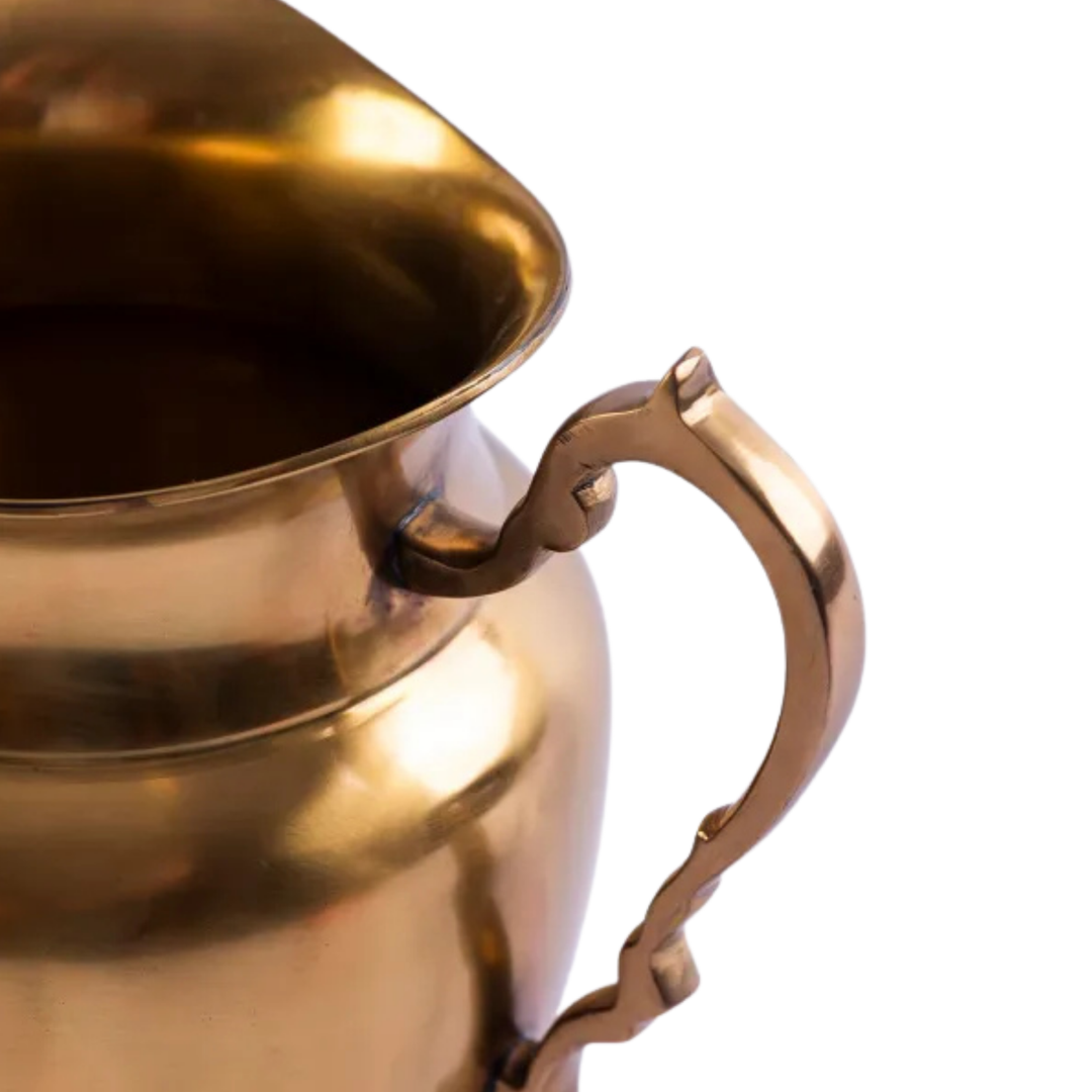Antique Brass Jug Florence