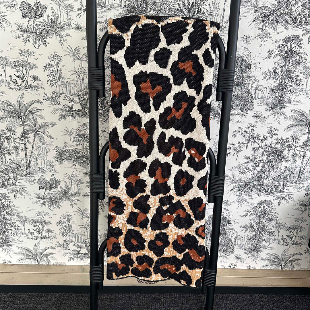 Throw - Leopard Print