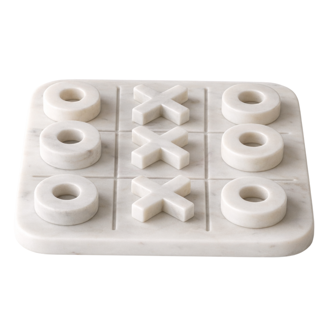 Games - Marble Noughts and Crosses - Various Colours