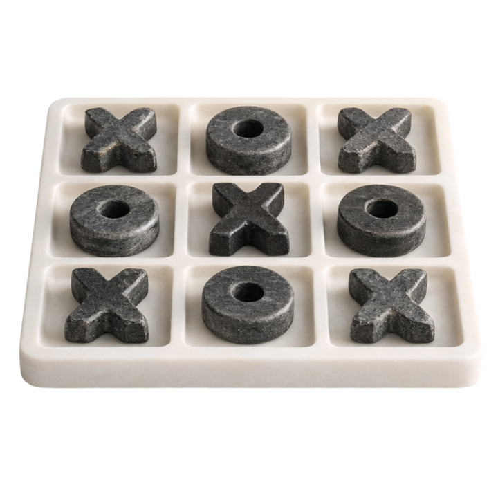 Games - Marble Noughts and Crosses - Various Colours