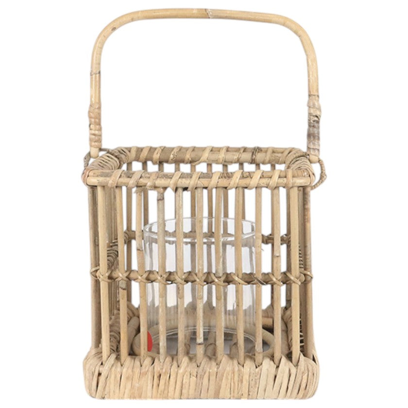 Square Rattan Lantern