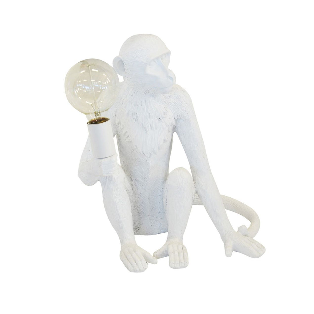 Monkey Sitting Lamp (Resin)