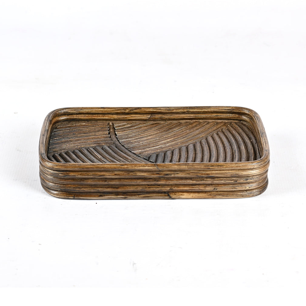 Mini Tray - Rattan Rectangle