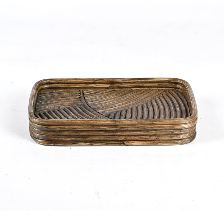 Mini Tray - Rattan Rectangle