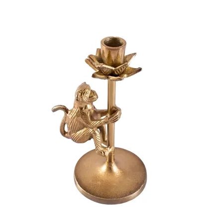 Gold Monkey Candle Holder Collection
