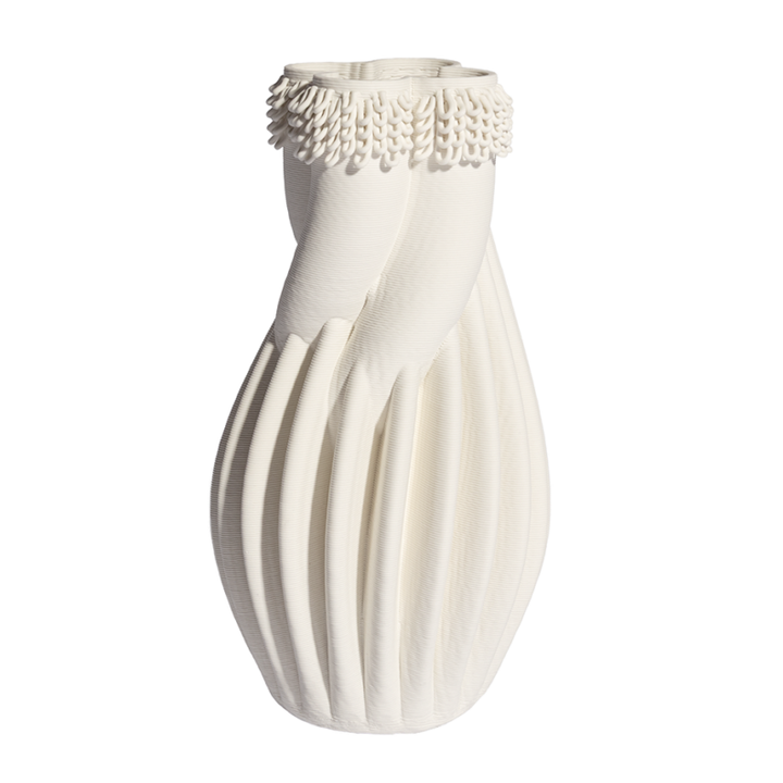 Porcelain Twisted Root Vase
