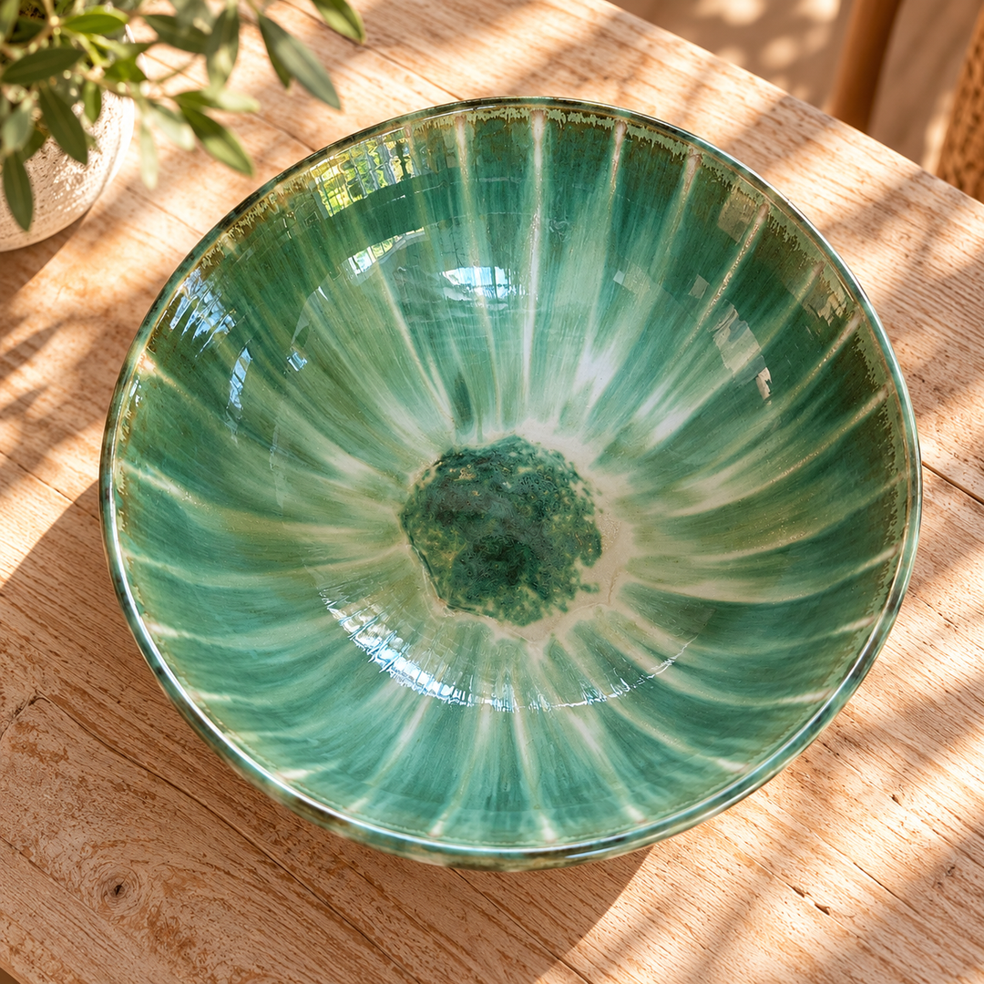 Large Ceramic Bowls Set of 2