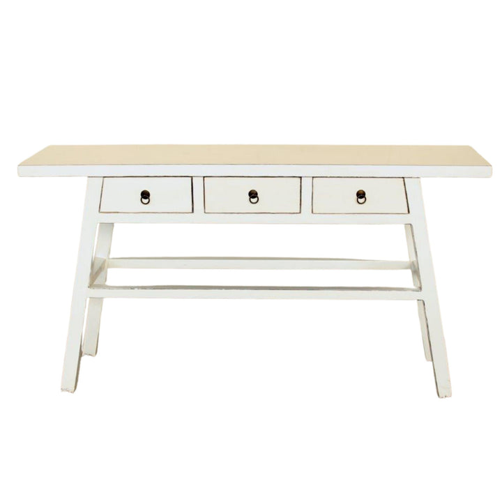 Console Table Asian Style 3 Drawers