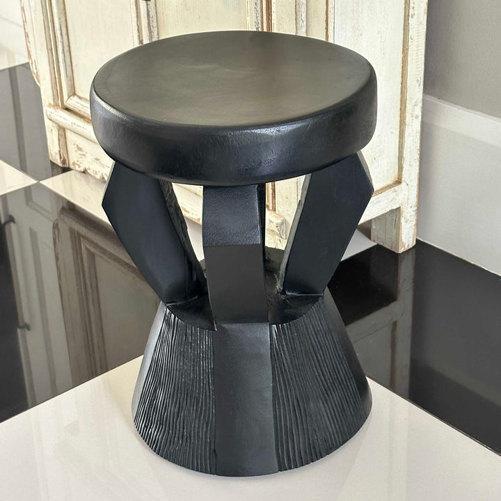 Stool Wooden Cut Out