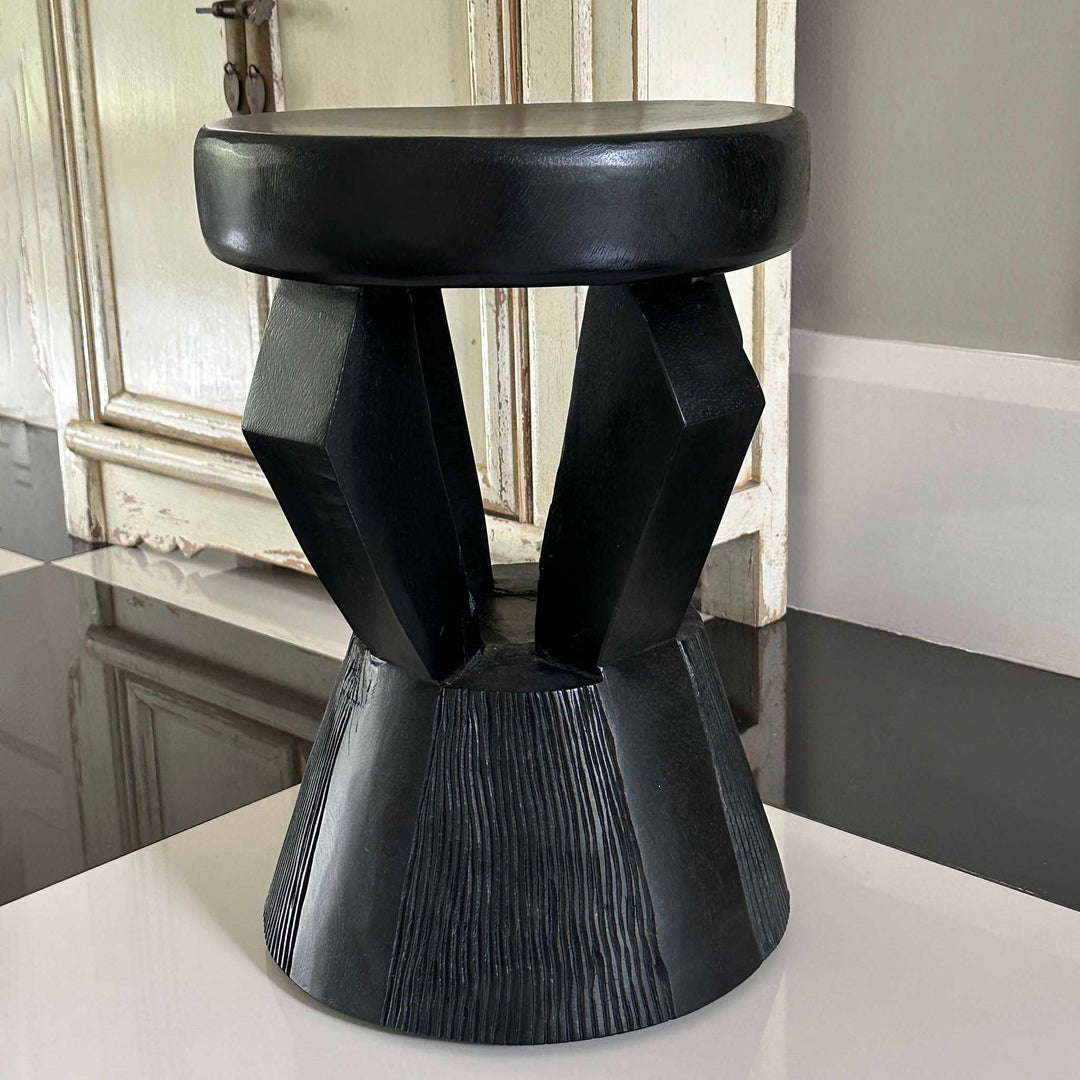 Stool Wooden Cut Out