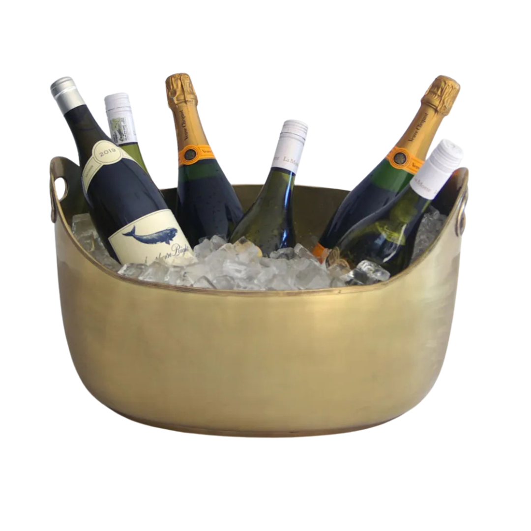 Wine Cooler Exec Tub Silver (46cmL) LRG