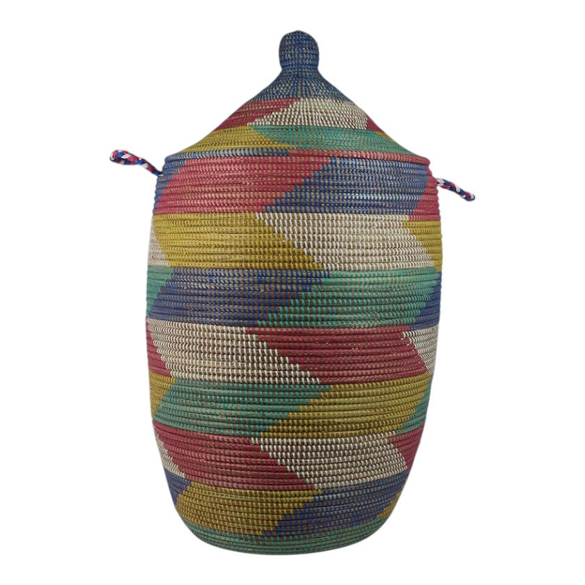 Laundry Basket Woven - African (Various)